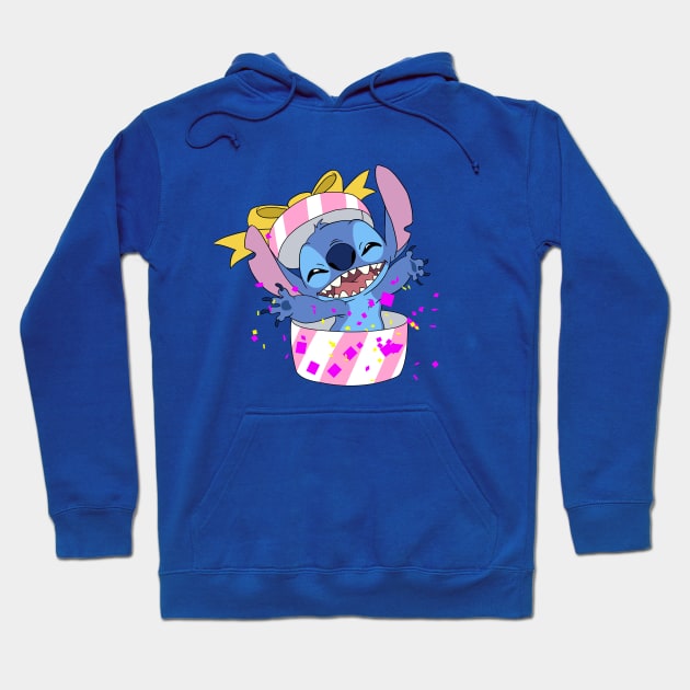 Stitch Surprise Hoodie by Nykos